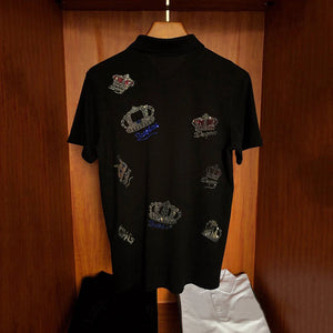 Hot Diamond Crown Men's T-Shirt +color