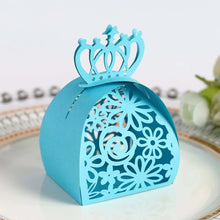 Load image into Gallery viewer, Crown adorned gift box, party favors
