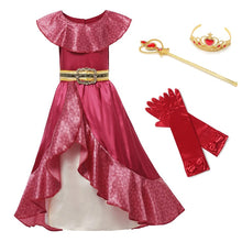 Load image into Gallery viewer, Disney Girl Princess Costume Dresses: Elsa, Snow White, Belle, Sleeping Beauty + more
