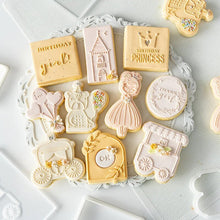 Load image into Gallery viewer, Princess Castle Cookie Press Stamp
