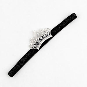 Rhinestone Crown Newborn Headband Tiaras