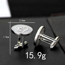 Load image into Gallery viewer, Men&#39;s Classic Cufflinks
