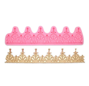 Large European-Style Crown Shape Silicone Mold