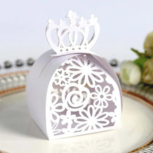 Load image into Gallery viewer, Crown adorned gift box, party favors
