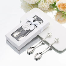 Load image into Gallery viewer, Crown Coffee Spoon (silver or gold)
