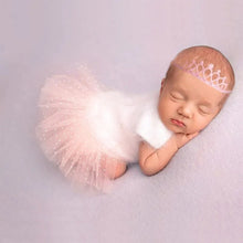 Load image into Gallery viewer, 2Pcs/Set Newborn Photography Outfits Princess Headband and Tutu + colors
