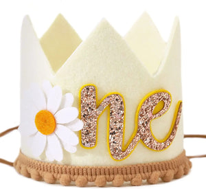 Daisy Baby Birthday Hat Party Decoration Crown