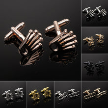 Load image into Gallery viewer, Quality Crown Cufflinks, different styles and colors.
