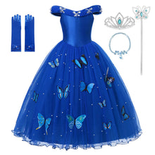 Load image into Gallery viewer, Disney Girl Princess Costume Dresses: Elsa, Snow White, Belle, Sleeping Beauty + more
