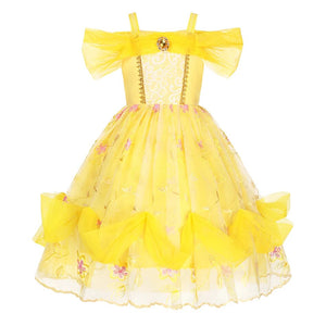 Disney Girl Princess Costume Dresses: Elsa, Snow White, Belle, Sleeping Beauty + more