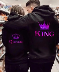 Couple King and Queen Sweatshirt + colors/styles