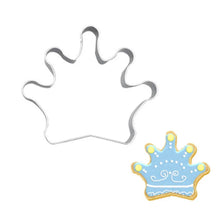 Load image into Gallery viewer, 4pcs Crown Cookie Cutters
