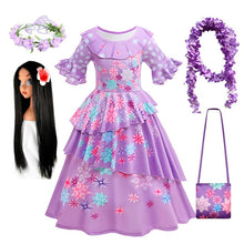 Load image into Gallery viewer, Disney Encanto Character Costumes, multiple styles and sizes with unique accessories
