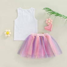 Load image into Gallery viewer, 2Pcs Little Girls Birthday Outfit
