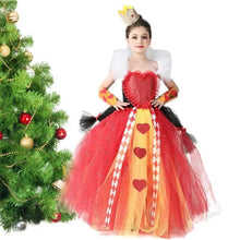 Load image into Gallery viewer, Queen Of Hearts Costume  2-10 yrs.
