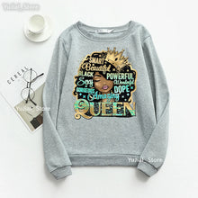 Load image into Gallery viewer, Women&#39;s Birthday Queen Sweatshirt    + colors and styles
