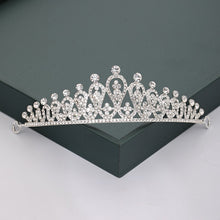 Load image into Gallery viewer, Gold Silver Color Tiaras And Crowns For Bride
