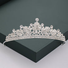 Load image into Gallery viewer, Gold Silver Color Tiaras And Crowns For Bride
