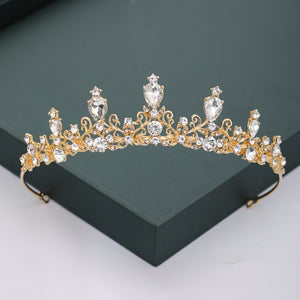 Gold Silver Color Tiaras And Crowns For Bride