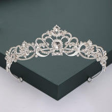 Load image into Gallery viewer, Gold Silver Color Tiaras And Crowns For Bride
