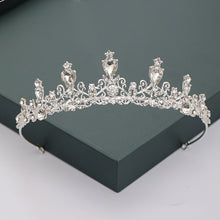 Load image into Gallery viewer, Gold Silver Color Tiaras And Crowns For Bride
