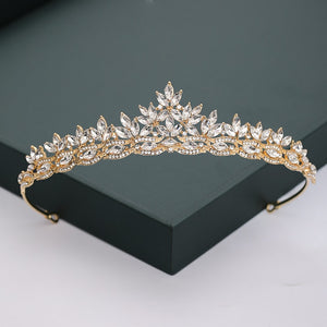 Gold Silver Color Tiaras And Crowns For Bride