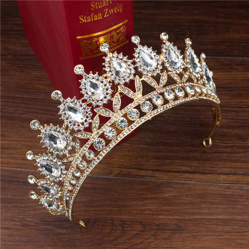 Vintage Crystal Queen Tiaras