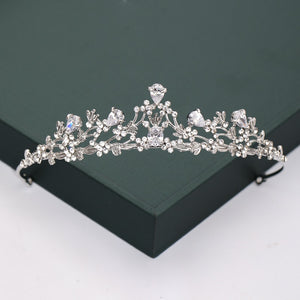 Gold Silver Color Tiaras And Crowns For Bride