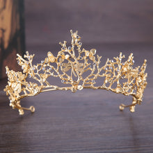 Load image into Gallery viewer, Vintage Wedding Crown Butterfly Headdress
