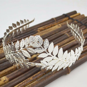 Vintage Gold Leaf Tiara