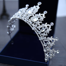 Load image into Gallery viewer, Crystal Wedding Hair Tiara + many styles/colors
