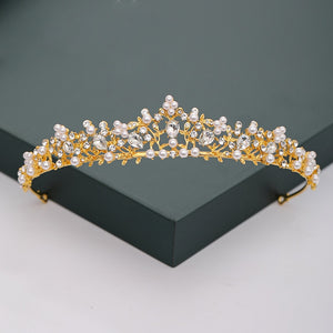 Gold Silver Color Tiaras And Crowns For Bride