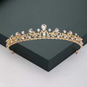 Gold Silver Color Tiaras And Crowns For Bride