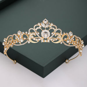 Gold Silver Color Tiaras And Crowns For Bride