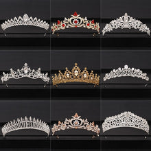 Load image into Gallery viewer, Multiple Styles Of Crystal Tiaras
