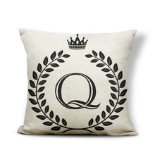 Load image into Gallery viewer, Alphabet Letter A-Z Cushion Covers
