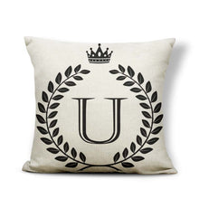 Load image into Gallery viewer, Alphabet Letter A-Z Cushion Covers
