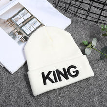 Load image into Gallery viewer, King Queen Knit Hat
