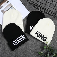 Load image into Gallery viewer, King Queen Knit Hat
