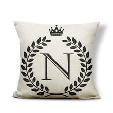 Load image into Gallery viewer, Alphabet Letter A-Z Cushion Covers
