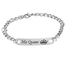 Load image into Gallery viewer, His Queen Her King Bracelets
