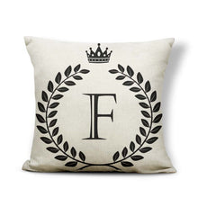 Load image into Gallery viewer, Alphabet Letter A-Z Cushion Covers
