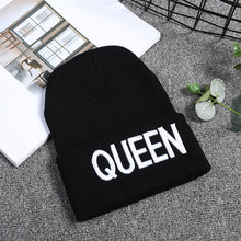 Load image into Gallery viewer, King Queen Knit Hat
