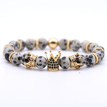 Load image into Gallery viewer, Gold Crown Bracelet For Men or Women
