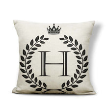 Load image into Gallery viewer, Alphabet Letter A-Z Cushion Covers
