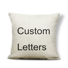 Load image into Gallery viewer, Alphabet Letter A-Z Cushion Covers
