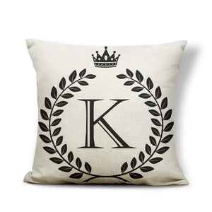 Alphabet Letter A-Z Cushion Covers