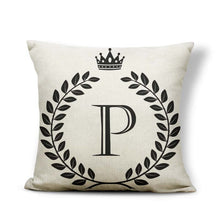 Load image into Gallery viewer, Alphabet Letter A-Z Cushion Covers
