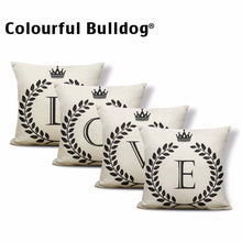 Load image into Gallery viewer, Alphabet Letter A-Z Cushion Covers
