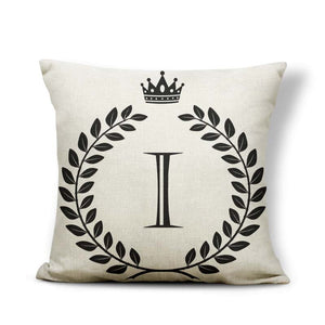 Alphabet Letter A-Z Cushion Covers